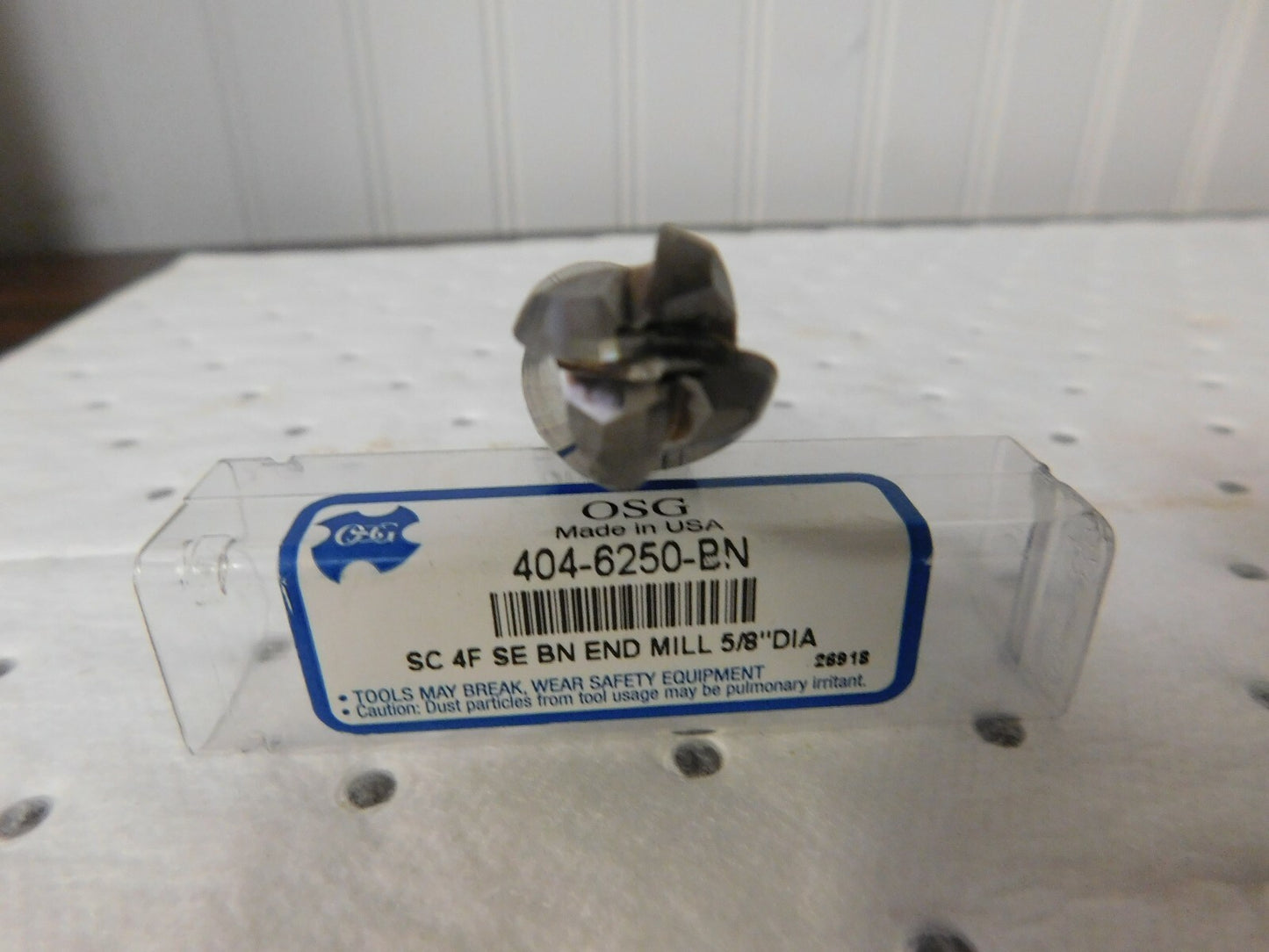 OSG 5/8" Diam 1-1/4" LOC 4 Fl  Solid Carbide Ball End Mill 404-6250-BN