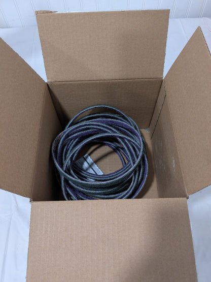 3M Abrasive Belt: 1/2" Wide, 18" OAL, Aluminum Oxide Box of 20 644676