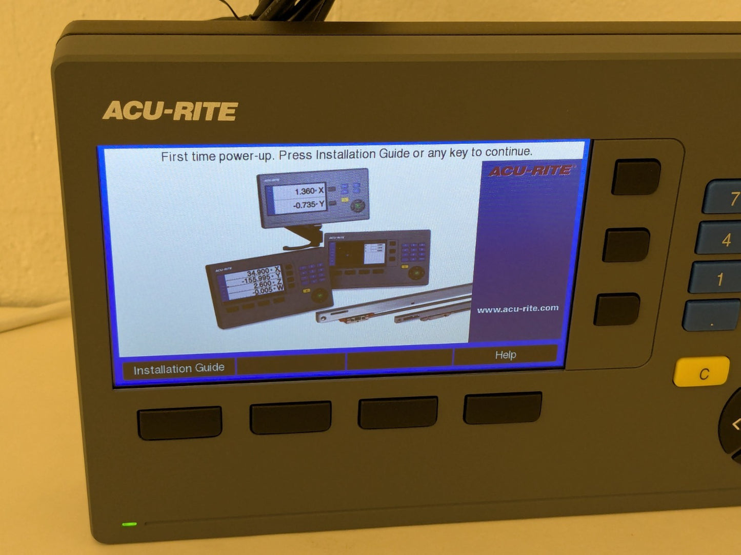 AcuRite Digital Readout 3-Axis DRO for Milling / Turning / Grinding 1197250-01
