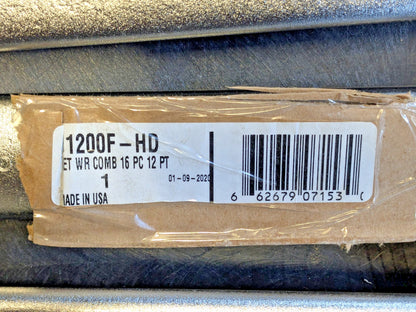 Proto 16 Piece Combination Wrench Set 1-5/16" to 2-1/2" 12PT J1200F-HD
