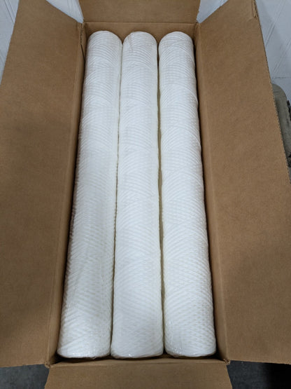 PARKER Filter Cartridge, 20 micron, 2-1/2" OD, 20" Long, Box of 6 T15R