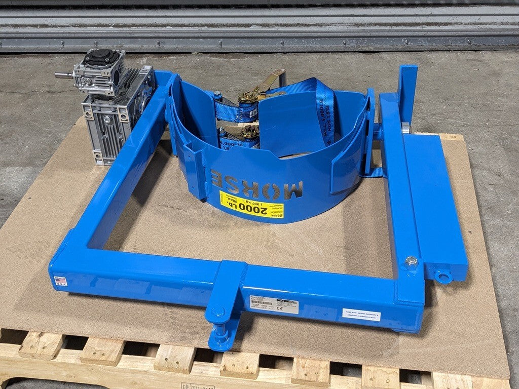 Morse Kontrol-Karrier Heavy Duty 55 Gal. Drum Carrier 2000 lb. Capacity 185A-GR