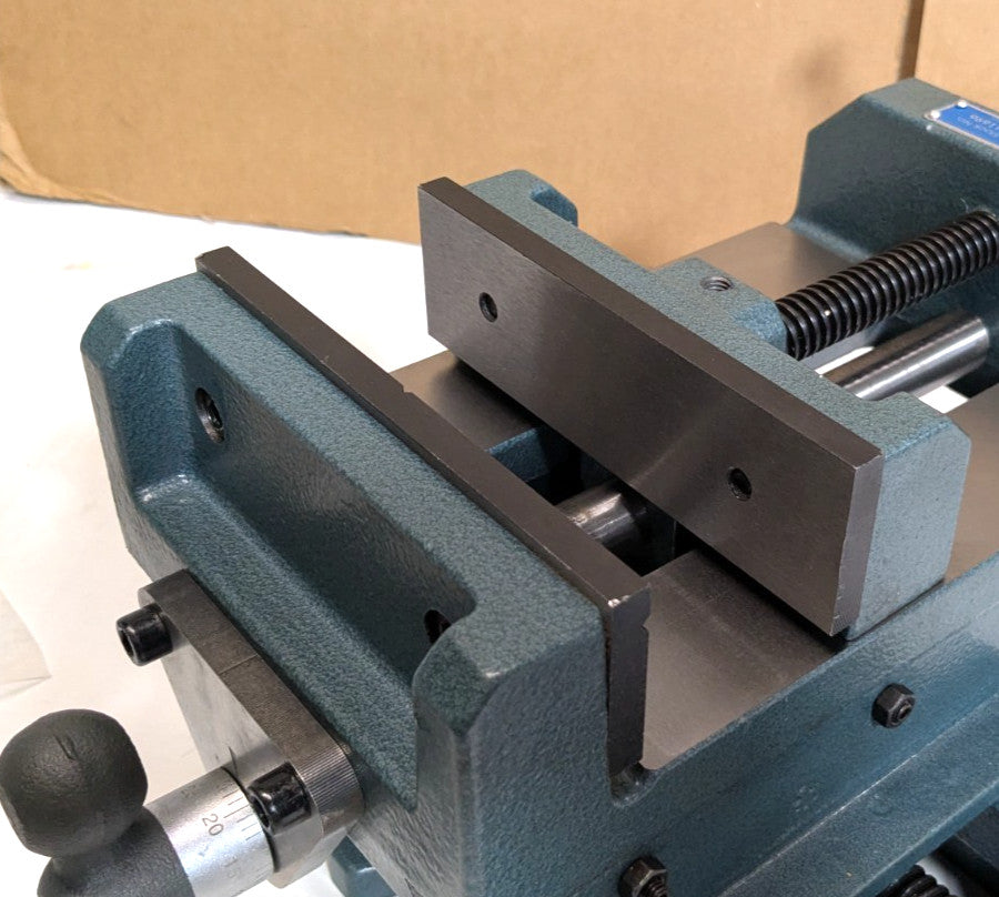 Wilton Cross Slide Drill Press Vise - 6" Jaw - 6" Opening - 7-1/4" OAH  11696