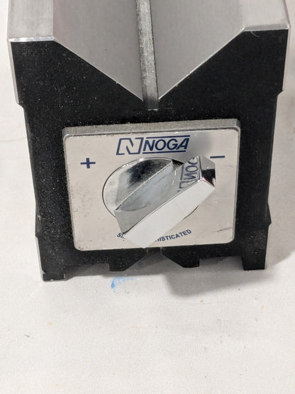 Noga V-Block: 65.00 mm Max Capacity, 90 deg V Angle BASE ONLY VB1200