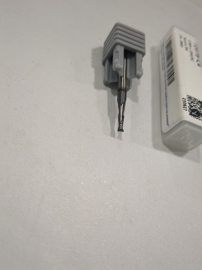 HARVEY TOOL Square End Mill: 5/64" Dia 2 Fl Solid Carbide 72078-C4
