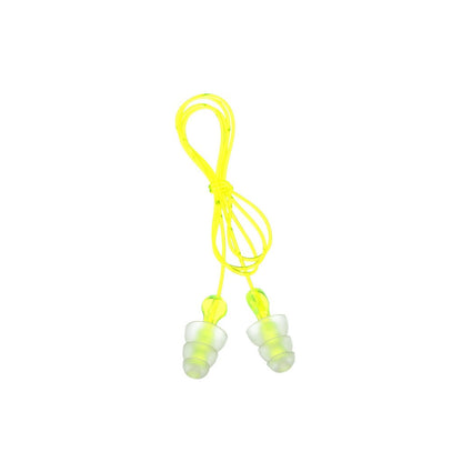 3M Earplugs: 26.00 dB, Foam, Flanged, Roll Down, Corded Qty 100 7000127187