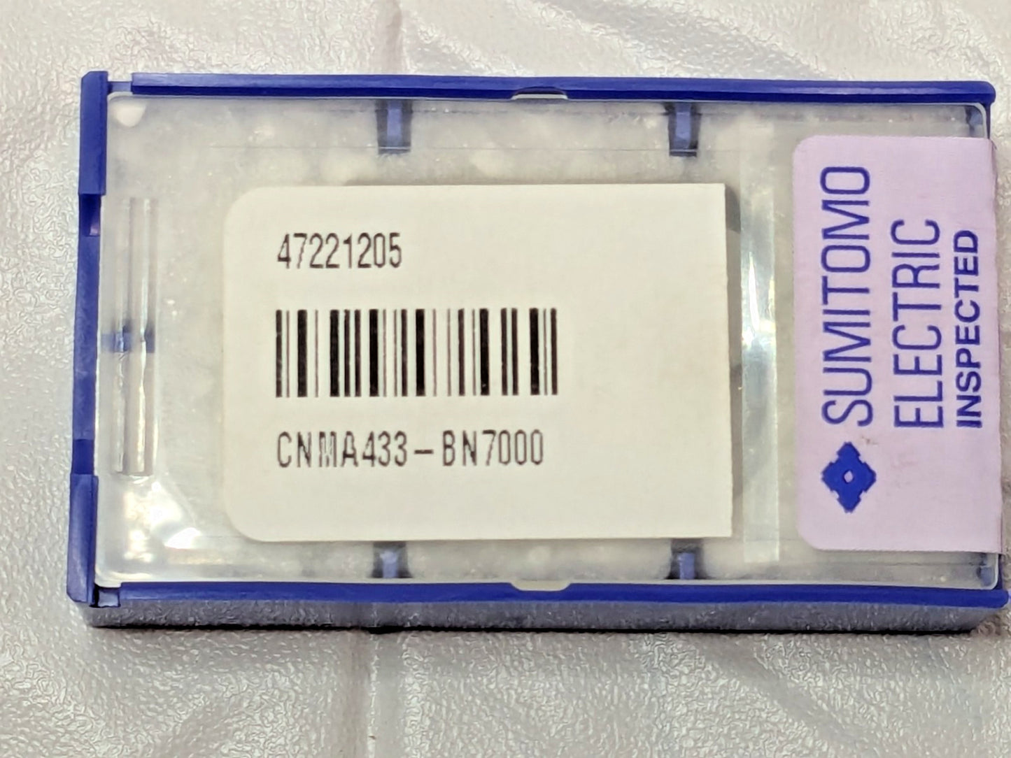 Sumitomo PCBN Turning Insert CNMA433 BN7000 47221205