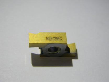 Seco Carbide Grooving Inserts 14ER125FG Grade CP500 Qty 2  77912