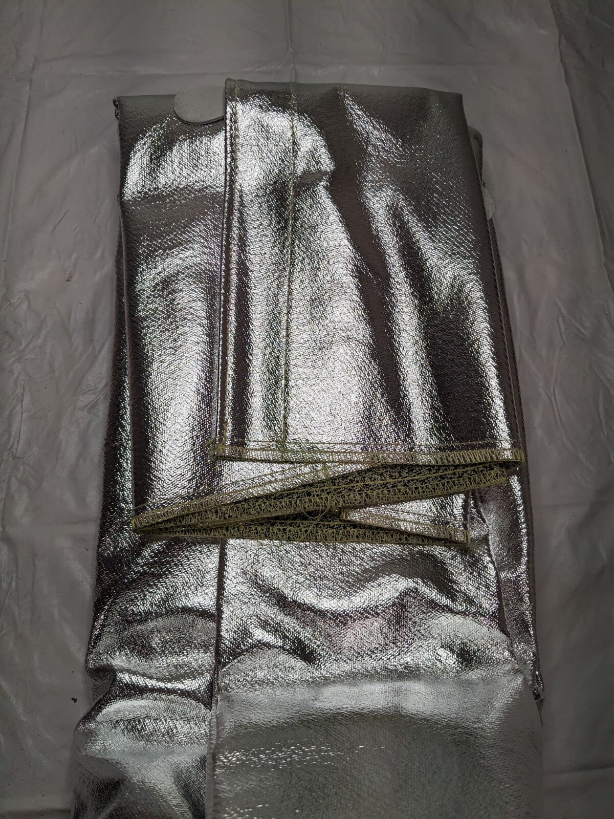 CARBON ARMOUR Silvers 19 oz. 45 Deluxe Aluminized Coat, XL C22NLXL45