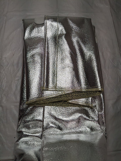 CARBON ARMOUR Silvers 19 oz. 45 Deluxe Aluminized Coat, XL C22NLXL45