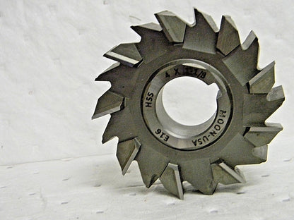 Moon High Speed Side Milling Cutter 4"Diam x1-1/8" 18 Teeth 73034704