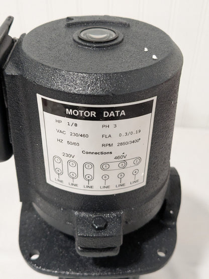 AMT Immersion & Suction Coolant Pump, 1/8 HP 5381-95