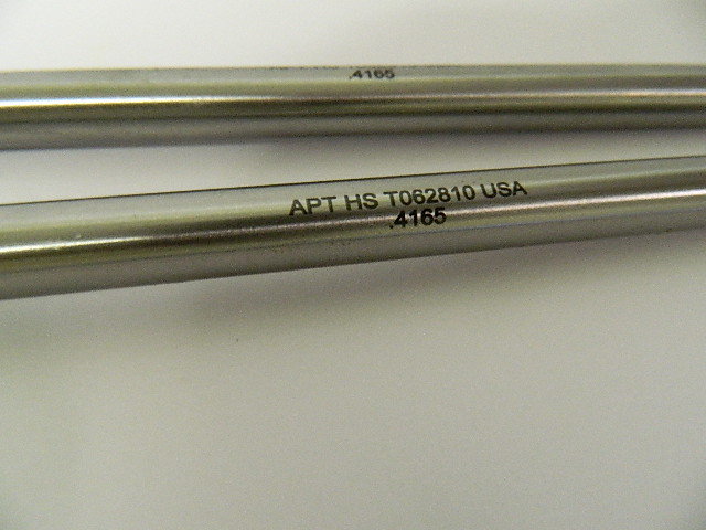 Alvord Polk Tool Straight Chucking Reamers .4165" x 1-3/4" 6F HSS RH #