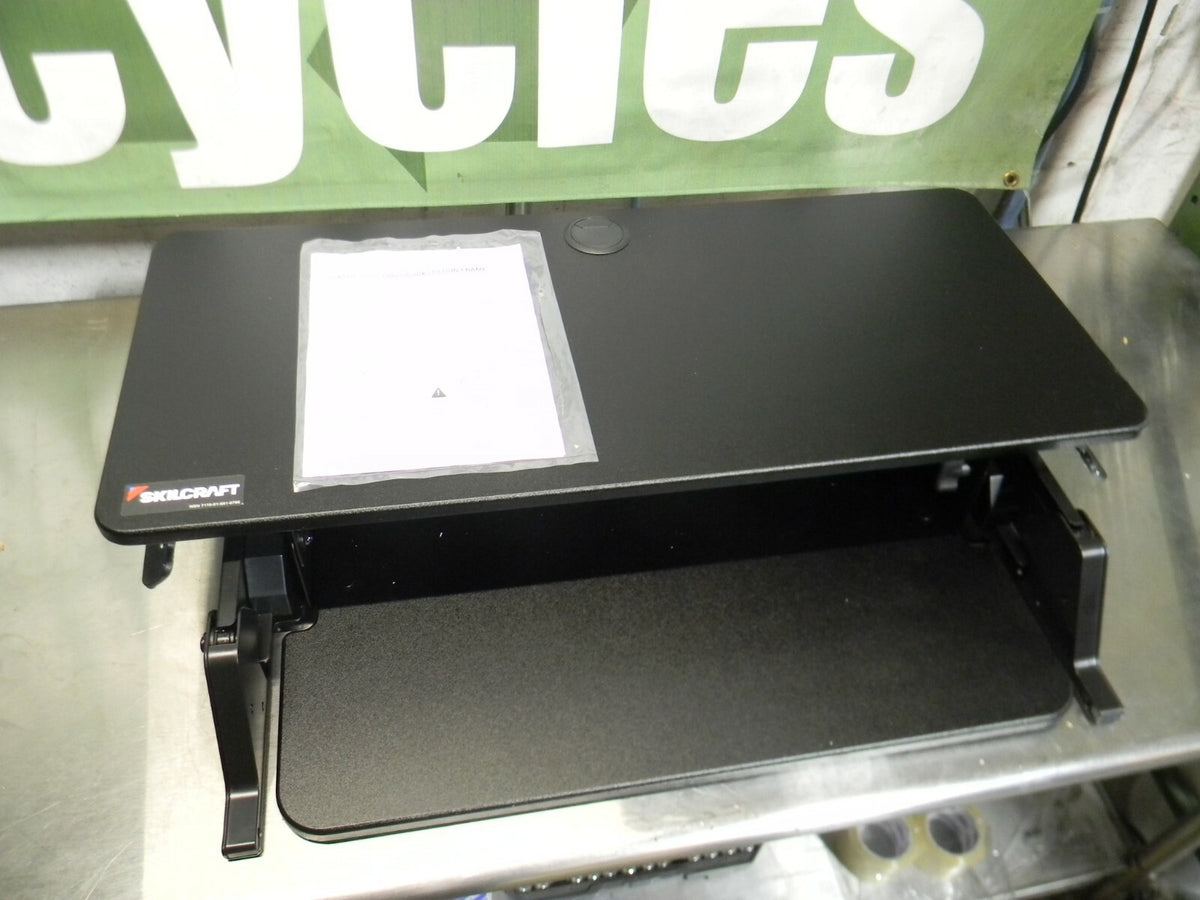 Skilcraft Adjustable Desktop Sit / Stand Workstation 35 lb. Cap. 35" W. x 2