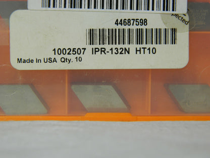 Hertel IPR132N HT10 Carbide Profiling Insert Qty 8 1002507