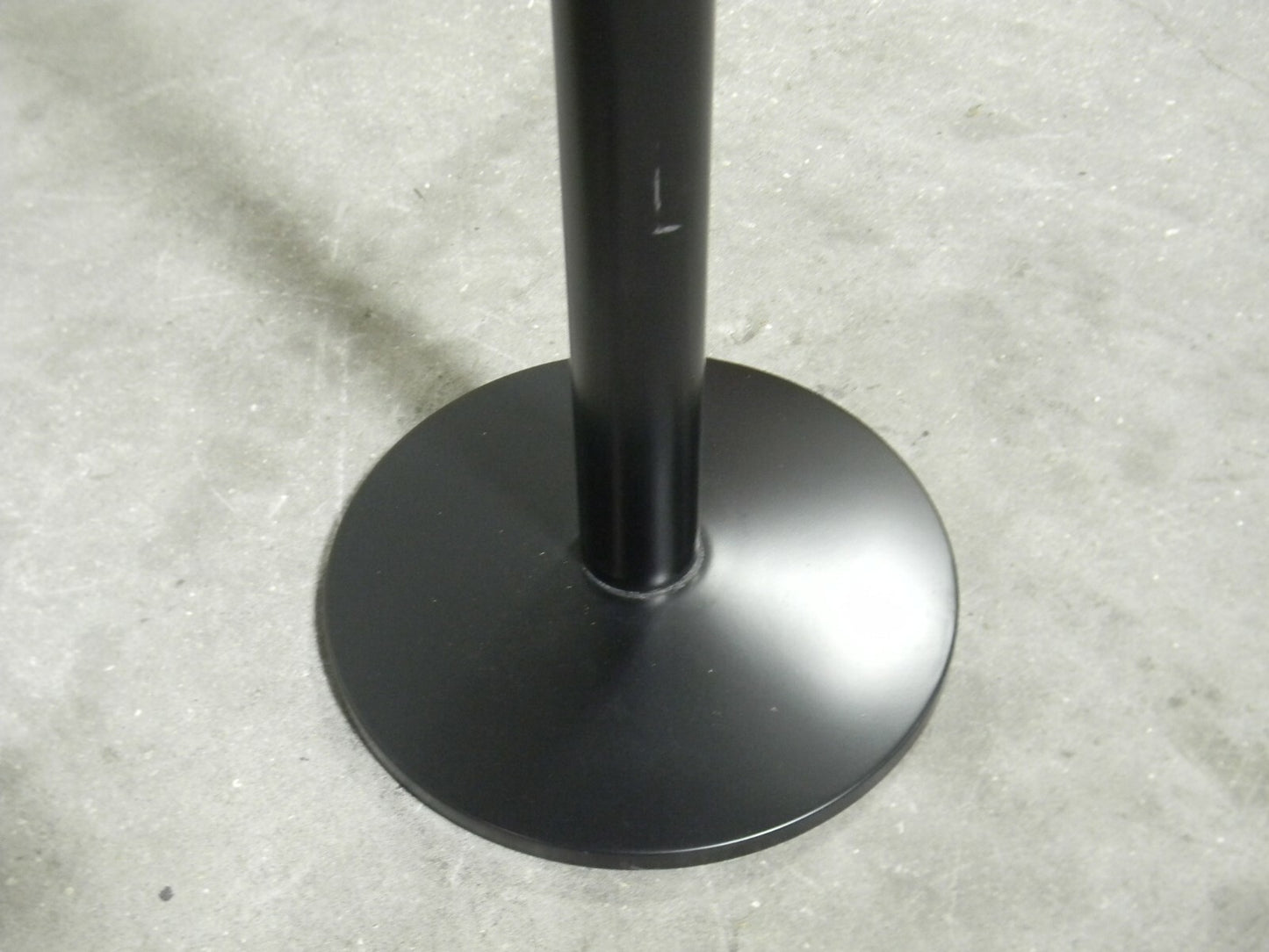 Tensator Steel Barrier Receiver Post 38 In. Height 14 In. Base 889U-33-RCVR