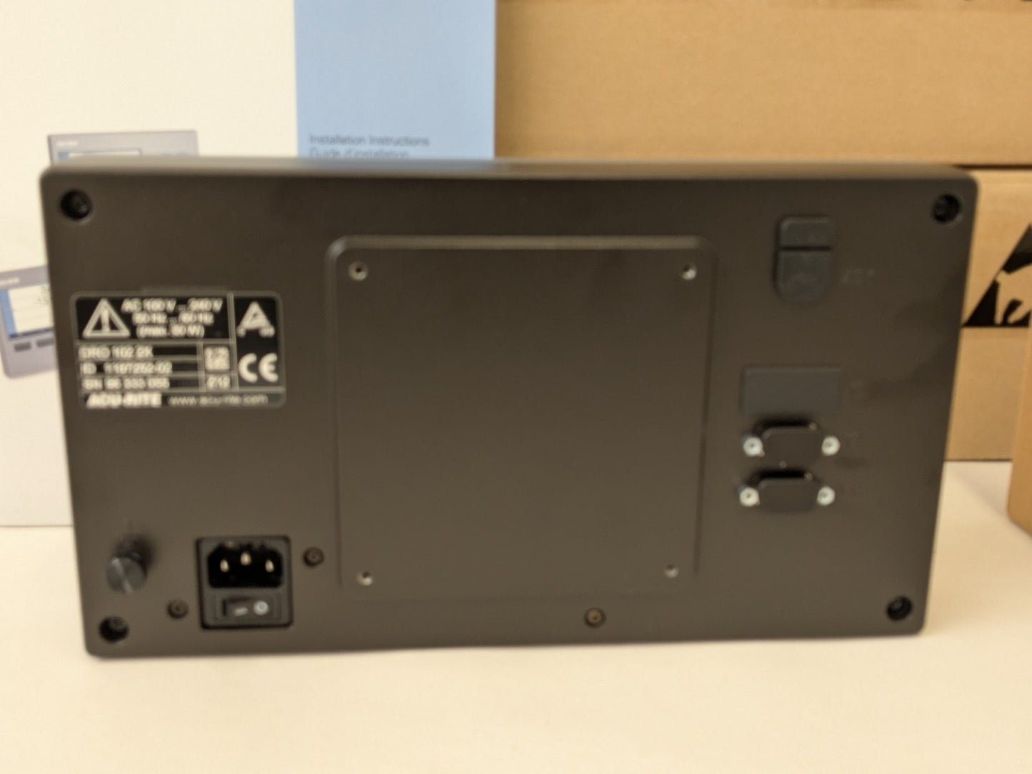 AcuRite Digital Readout DRO System 2-Axis 12" x 40" Travel 5 Micron Re