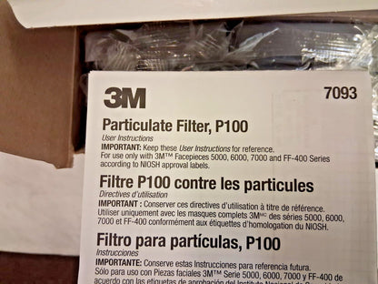 3M Facepiece Particulates Filters 12pk 7000002154