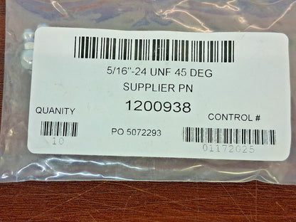 Umeta Standard Grease Fittings QTY10 5/16-24 UNF 1200938