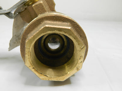 NIBCO Standard Manual Ball Valve: 1-1/2″ Pipe, Full Port FNPT x FNPT NL951LC