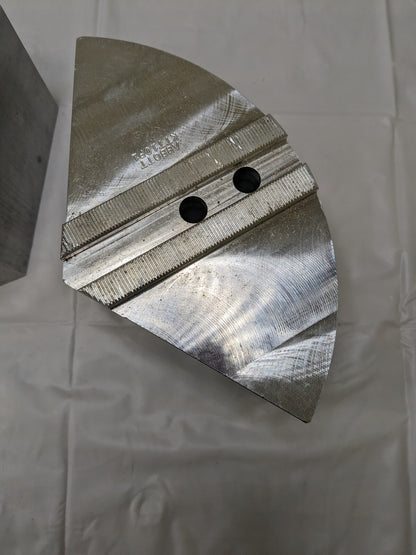 Abbott Soft Lathe Chuck Jaw: Serrated 10 OAW, 4 OAH Qty 2 Jaws KTT10P1