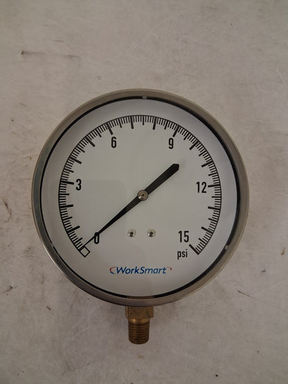 Pro Pressure Gauge Lower Connection Mount 4-1/2" Dial 1/4 Thread WS-PE-269