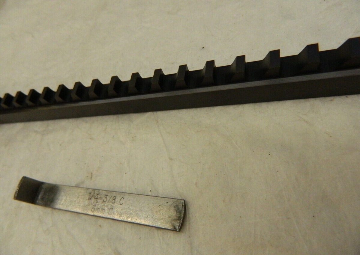 DUMONT MINUTE MAN Keyway: Style C, High Speed Steel, 8 mm Wide 44807