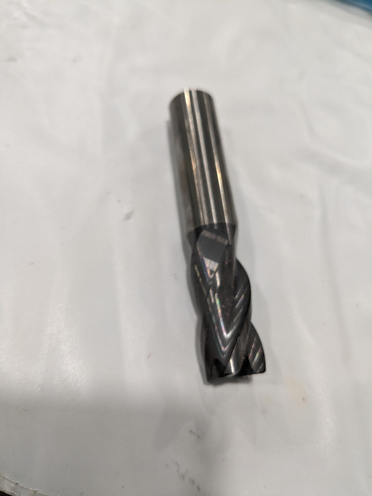 ACCUPRO Corner Radius End Mill: 5/8 Dia 4 Fl Carbide 6504415