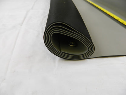 PRO-SAFE Anti-Static Table Mat: Rubber, 4' OAL, 2' OAW, 0.08" Thick PS-2448GUM