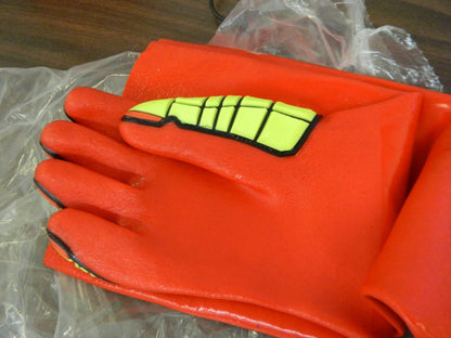 RINGERS GLOVES Chemical Resistant Gloves: Large PVC 075-10