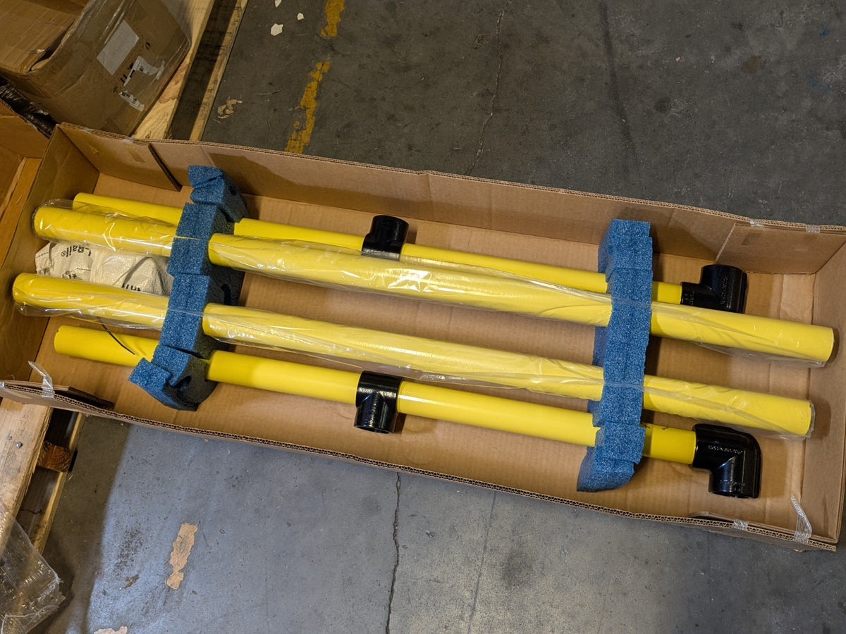 Hollaender Safety Rail 4 Ft. Straight Section Kit 42 In. Height 50221