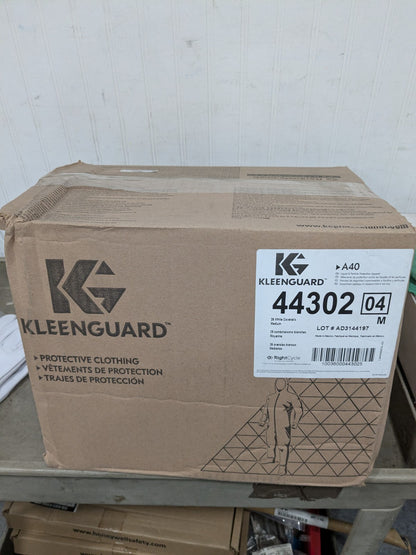 (25) KleenGuard Non-Disposable Rain & Chemical-Resistant Coveralls Sz M 44302