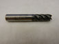 AMERICAN TOOL SERVICE Square End Mill: 7/16'' 5 Fl Solid Carbide 750-4
