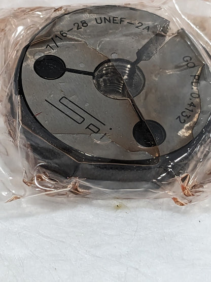 SPI Threaded Ring Gage: 7/16-28 Thread, Class 2A, Go 23-173-8