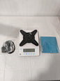 Velab Compact Bench Scale 25 lb x 0.0002 lb, Stainless Steel Pan, RS232 VE-LCB12