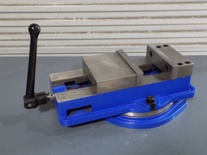 Manual Milling Macine Vise w/ Swivel Base 6" Jaw Width 7-1/2" Opening