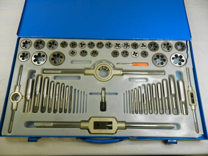 Interstate #4-40 to 1-14 Tap, NPT, UNC, UNF, Tap and Die Set INCOMPLETE CCT1569
