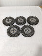 OSBORN Wheel Brush: 6" Wheel Dia, 5/8" Face Width Qty 5 0002609800