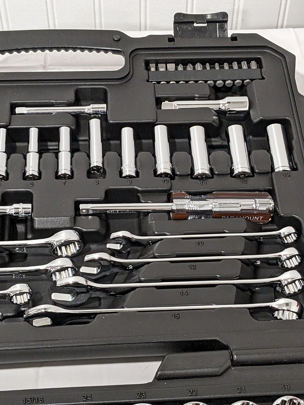 Paramount Socket Set Deep & Standard 116 Pc, 1/2, 1/4 & 3/8″ Drive PAR-3SKT-S116