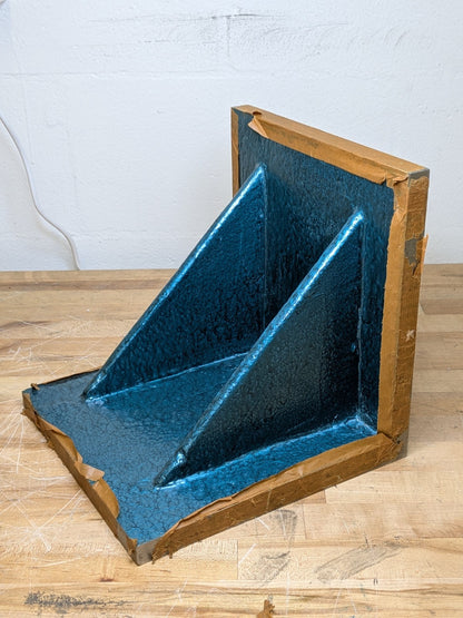 Cast Iron Machined Double Web Angle Plate 10 x 10 x 10