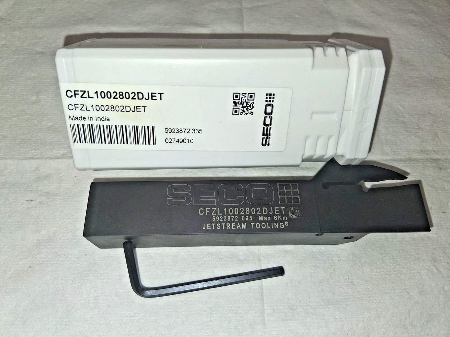 Seco Indexable Turning Toolholder CFZL 100 2802DJET Clamp 02749010