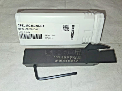 Seco Indexable Turning Toolholder CFZL 100 2802DJET Clamp 02749010