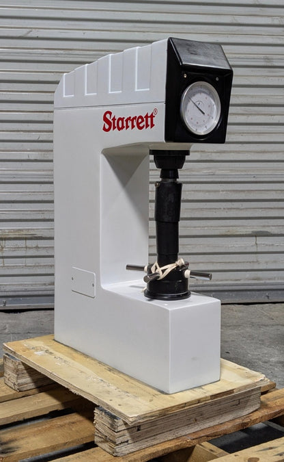 Starrett Bench Top Hardness Tester  Rockwell A - K   Shipping Damage