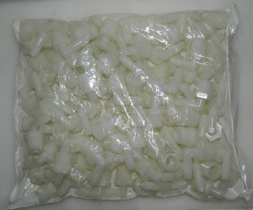 NewAge Industries Multiple Barbed Tube Elbow 100 Pack 3/8" Barb 1/2" N