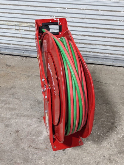 ReelCraft Twin Line Welding Hose Reel 100 Ft. x 1/4 In. 200 PSI Max TW84100 OLPT