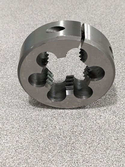 Round Die: 1-1/4-7, High Speed Steel 314-1484