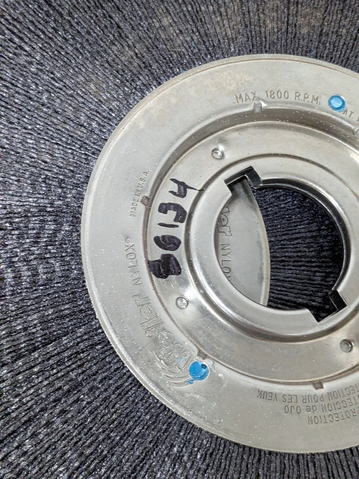 Weiler Wheel Brush: 12" Wheel Dia, 1" Face Width, 0.0550" Wire Di