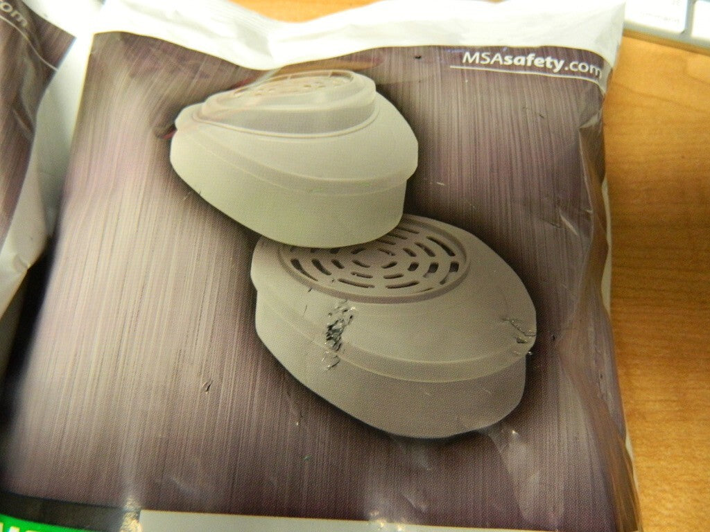 MSA  Series Advantage 200, Protects Against Acid Gas, Organic Vapor QTY 4