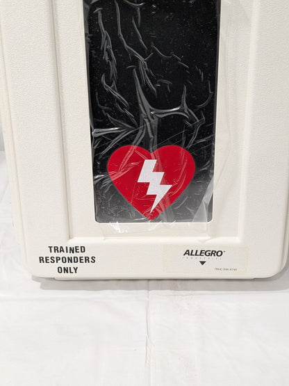 Allegro Plastic Defibrillator Wall Case 14" Wide x 18" High x 9-1/2&qu
