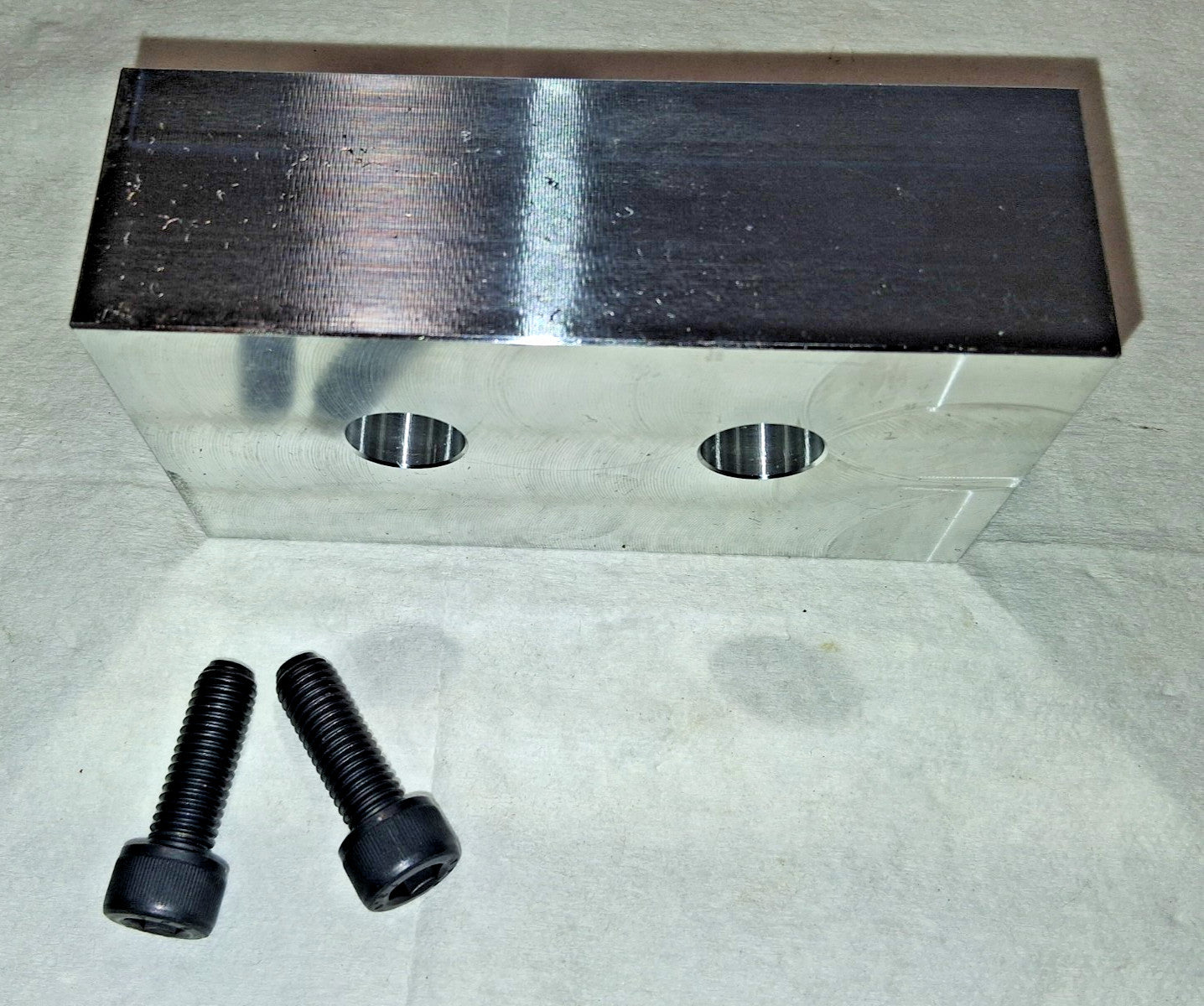 Schunk Vise Jaw Aluminum 125.00 mm W 68.00 mm H 40.00 mm T 432469